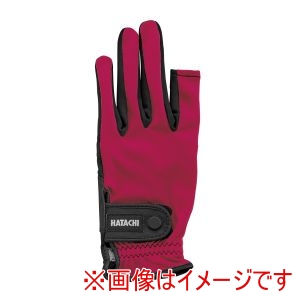 羽立工業 HATACHI ハタチ BH8080 ストレッチ手袋 ワイン ML HATACHI