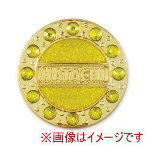 羽立工業 ＨＡＴＡＣＨＩ ハタチ BH6035 グラウンドゴルフ クリスタルマーカー イエロー 45 HATACHI