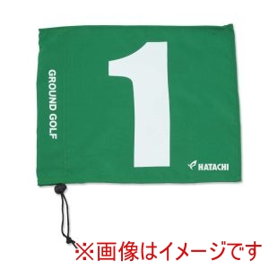 羽立工業 ＨＡＴＡＣＨＩ ハタチ BH5001 グラウンドゴルフ コース整備品 グラウンドゴルフ用旗 グリーン 35 2 HATACHI