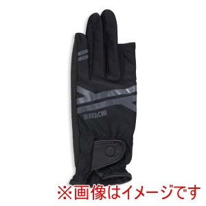 羽立工業 ＨＡＴＡＣＨＩ ハタチ BH8028 グラウンドゴルフ パークゴルフ手袋 ウルトラストレッチグローブ ブラック 9 SM HATACHI