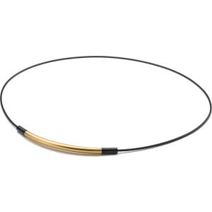 ファイテン Phiten ファイテン RAKUWA ネックワイヤー EXTREME ラウンド ゴールド×ブラック 50cm TG829053