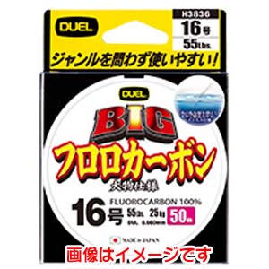 デュエル DUEL デュエル BIG フロロカーボン 50m 14号