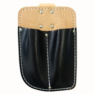 福井 OWL 福井 ＃1000 黒革剪定はさみサック2丁ヘッター付