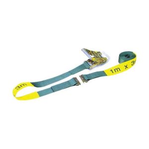 日興製綱 日興製綱 NK-BL50OP-3 ベルト荷締機 ワンピース金具付 幅50mm 長さ1m 固定 3m 調整