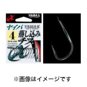 ささめ針 SASAME ささめ針 ヤイバ落し込みチヌ ブラック 4号 XO-05