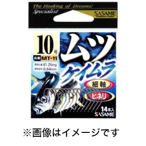 ささめ針 SASAME ささめ針 ムツ ケイムラ 10号 MT-11