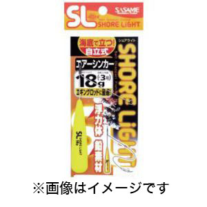 ささめ針 SASAME ささめ針 特選 SLエアーシンカー イエロー 26 TKS40
