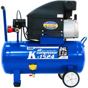 ケンオー KENOH KENOH K-1524 オイル式コンプレッサー 24L 24L ケンオー