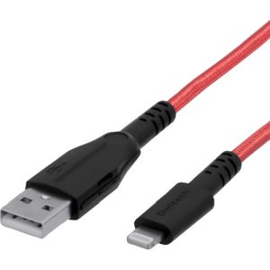 オウルテック OWLTECH オウルテック OWL-CBALA20-BKRE Lightningケーブル次世代超タフケーブル200CMブラックレッド