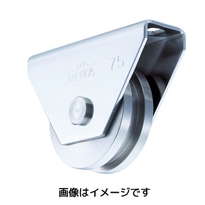 ヨコヅナ ヨコヅナ WBS-0506 ロタ ステン重量戸車 50mm H型