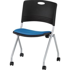 藤沢工業 TOKIO 藤沢工業 FNC-K5-CB ミーティングチェア スタッキング 布 クリアブルー メーカー直送 代引不可 北海道沖縄離島不可
