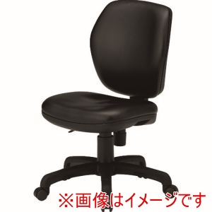 藤沢工業 TOKIO 藤沢工業 FST-77LBK オフィスチェア FST-77L ブラック レザー メーカー直送 代引不可 北海道沖縄離島不可