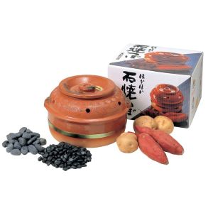 キンカ キンカ 陶器製 石焼きいもつぼ 大 C-15