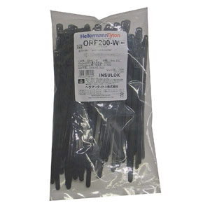 ヘラマンタイトン HellermannTyton ヘラマンタイトン ORF200-W アウトレバーリピートタイ耐候 100本 HellermannTyton