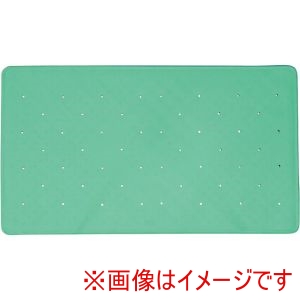 島製作所 島製作所 362608 7542 すべり止めバスマット楽湯 ライトグリーン