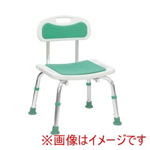 島製作所 島製作所 461935 7234 シャワーチェアー楽湯STS 背付 ライトグリーン