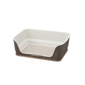 リッチェル Richell リッチェル お掃除簡単ステップ壁付トイレ レギュラー ダークブラウン
