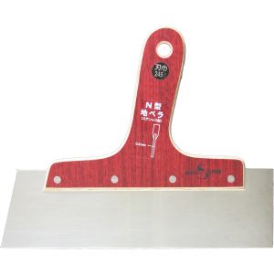 坂爪製作所 sakazume 坂爪製作所 ステンレスN型地ベラ 0.6mm厚×245mm幅 No.8