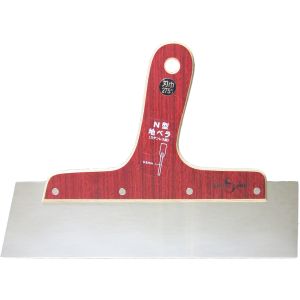 坂爪製作所 sakazume 坂爪製作所 ステンレスN型地ベラ 0.6mm厚×275mm幅 No.9