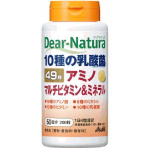 アサヒグループ食品 Asahi アサヒ ディアナチュラ 49アミノ マルチビタミン&ミネラル 200粒