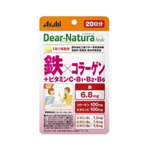 アサヒグループ食品 Asahi アサヒ ディアナチュラ スタイル 鉄×コラーゲン 20粒