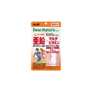 アサヒグループ食品 Asahi アサヒ ディアナチュラスタイル 亜鉛×マルチビタミン 60日 60粒