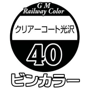 グリーンマックス GREEN MAX グリーンマックス 鉄道カラー C-40 クリアーコート光沢