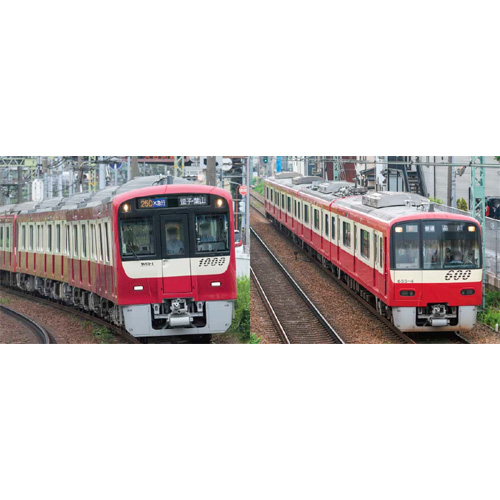 グリーンマックス GREEN MAX グリーンマックス　50824　京急新1000形1890番台「Le Ciel」（車番選択式）+京急600形（655編成）8両編成セット（動力付き）（予約）