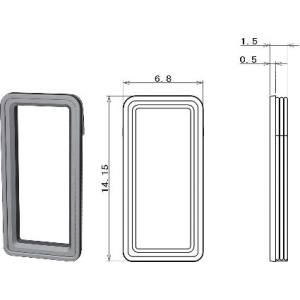 グリーンマックス GREEN MAX グリーンマックス 8622 貫通幌 角型 私鉄中間部A