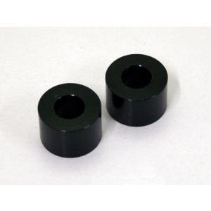 CF-POSH CF-POSH 201444-10 アルミスペーサーM8 ブラック T=10mm 2PCS