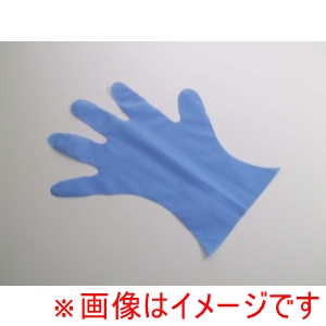 東京パック 東京パック カラー マイジャストグローブ五本絞り ブルー 200枚入 S