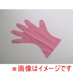 東京パック 東京パック カラー マイジャストグローブ五本絞り ピンク 200枚入 S