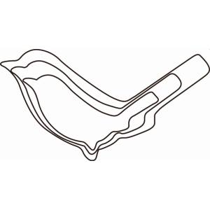 たかもり たかもり たかもりの 厚口 野菜抜 3PC うぐいす