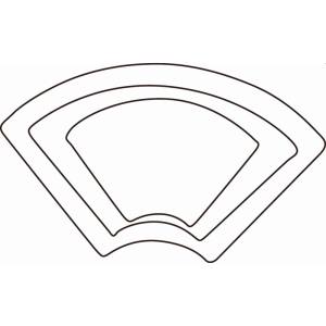 たかもり たかもり たかもりの 野菜抜 3PC 末広