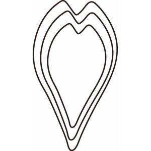 たかもり たかもり たかもりの 野菜抜 3PC 桜の花びら