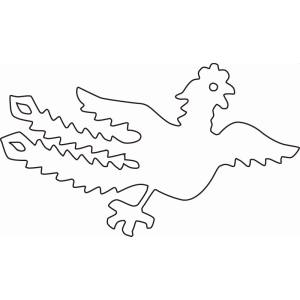 カンダ カンダ 中華細工用抜型 鳳凰 小