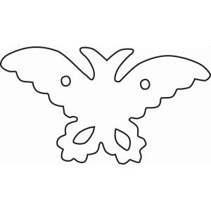 カンダ カンダ 中華細工用抜型 蝶 大