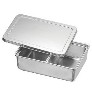 本間製作所 仔犬印 KOINU KO 18-8 調味料入バット 2ッ組 舟形中子付 本間製作所 仔犬印