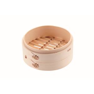 カンダ カンダ 小籠包竹セイロ あみ底 身 18cm