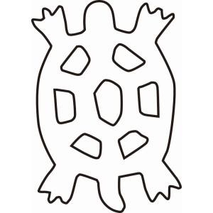 カンダ カンダ 中華細工用抜型 亀 小小