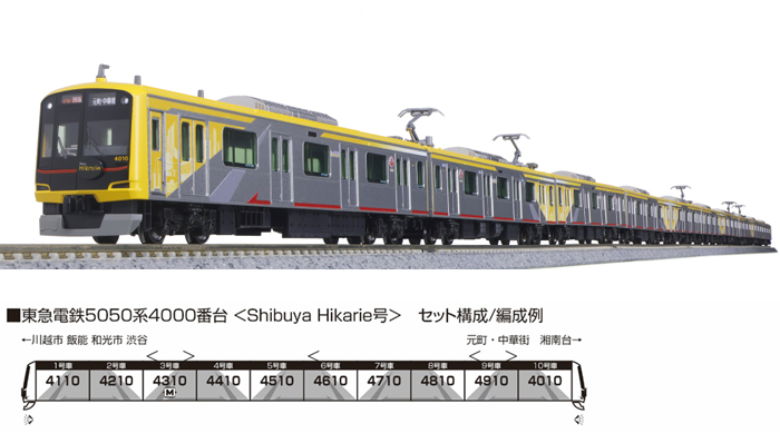  カトー KATO KATO 10-1997 東急電鉄5050系4000番台 Shibuya Hikarie号