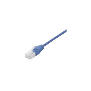 バッファロー BUFFALO ツメの折れないLANケーブル カテゴリー6 ストレート スリムタイプ 2m ブルー BSLS6SU20BL2