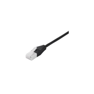 バッファロー BUFFALO ツメの折れないLANケーブル カテゴリー6 ストレート スリムタイプ 3m ブラック BSLS6SU30BK2