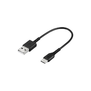 バッファロー BUFFALO バッファロー BSMPCAC101BK USB2.0ケーブル Type-A to Type-C ブラック 0.1m