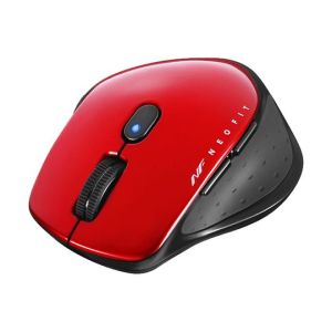 バッファロー BUFFALO NEO FITマウス 無線/BlueLED光学式/静音/5ボタン/Sサイズ レッド BSMBW510SRD