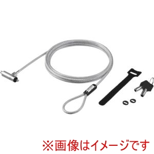 バッファロー BUFFALO バッファロー BLC08 シリンダー錠タイプワイヤーロック NobleWedgeロック対応