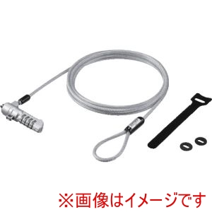 バッファロー BUFFALO バッファロー BLD4WNW ダイヤル式ワイヤーロック NobleWedgeロック対応