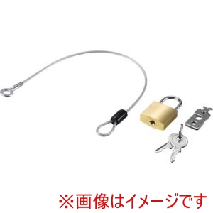 バッファロー BUFFALO バッファロー BLN02W 南京錠+サブワイヤー付き 個別キー仕様