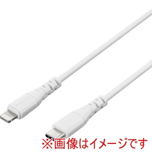 バッファロー BUFFALO バッファロー BU2CL05WH USB2.0 Type-C - Lightning PD対応ケーブル 0.5m ホワイト