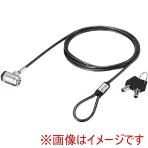 バッファロー BUFFALO バッファロー BLC04M シリンダー ワイヤーロック マスターキー対応